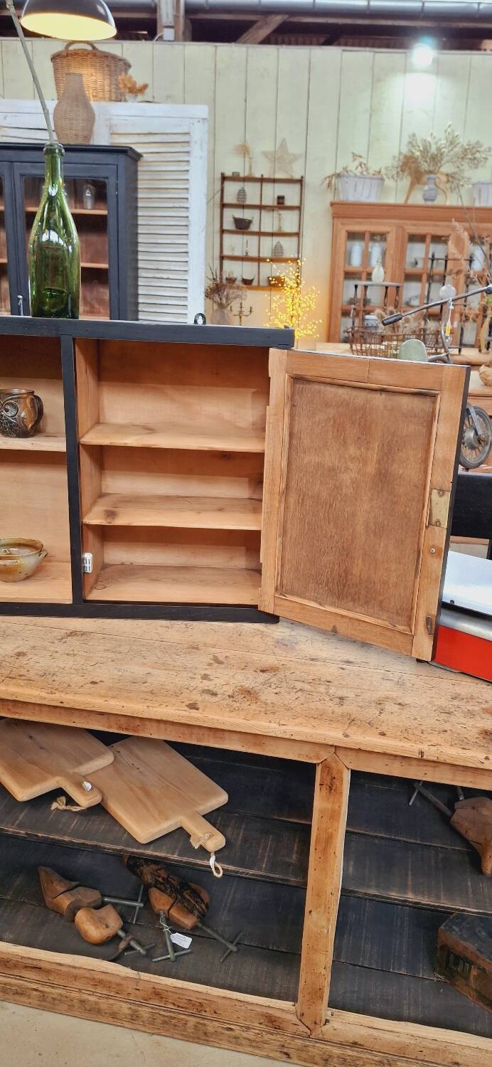 Antique shelf with doors