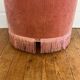 Petit fauteuil crapaud rose