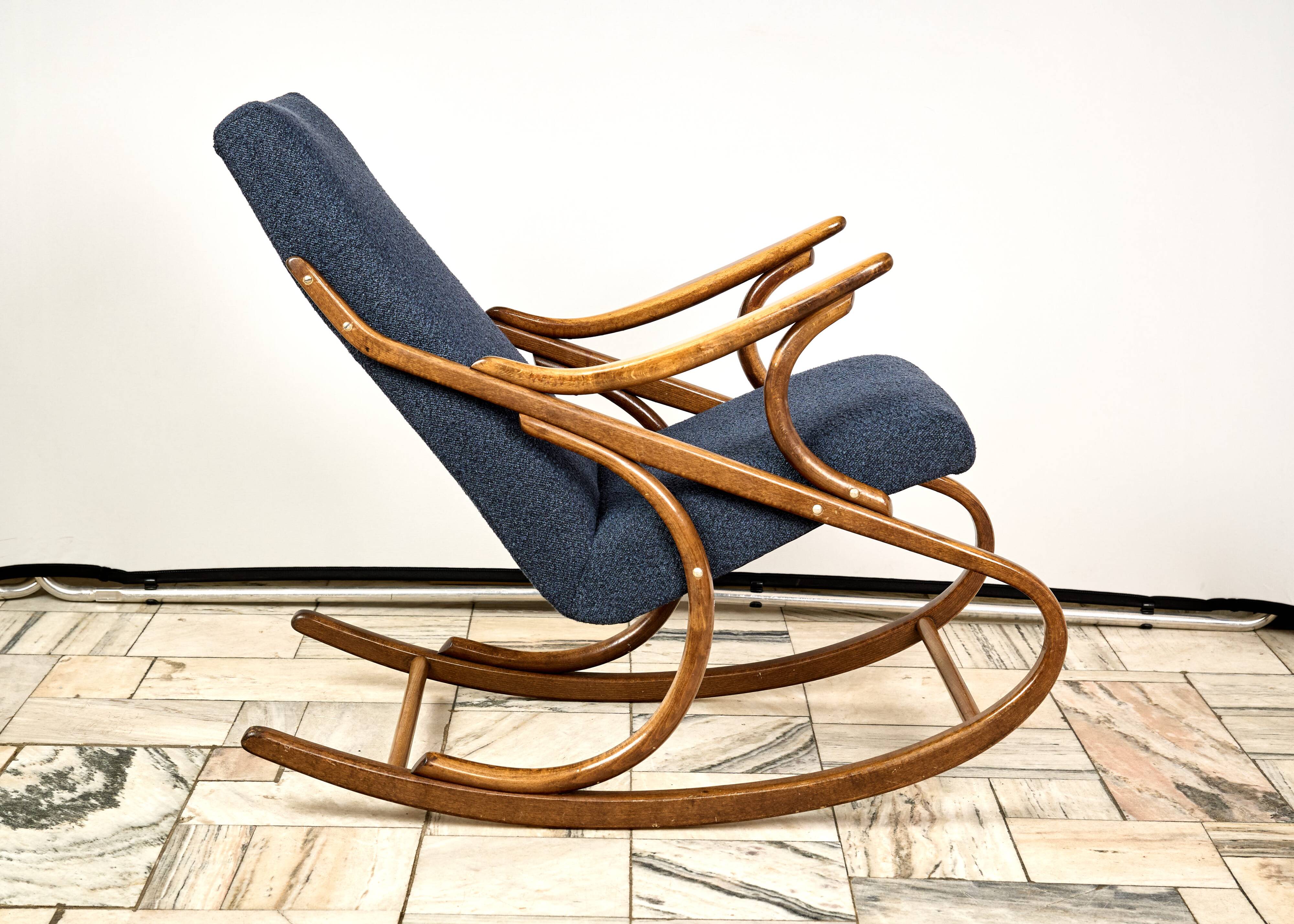 Bentwood Rocking Chair from Ton, 1960s, Czecoslovakia