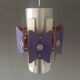 Vintage Lakro Anvia metal industrial design lamp 1960s