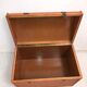 Trunk trunk in canned rattan 50s-60s