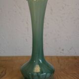 Green soliflore vase