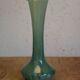 Green soliflore vase