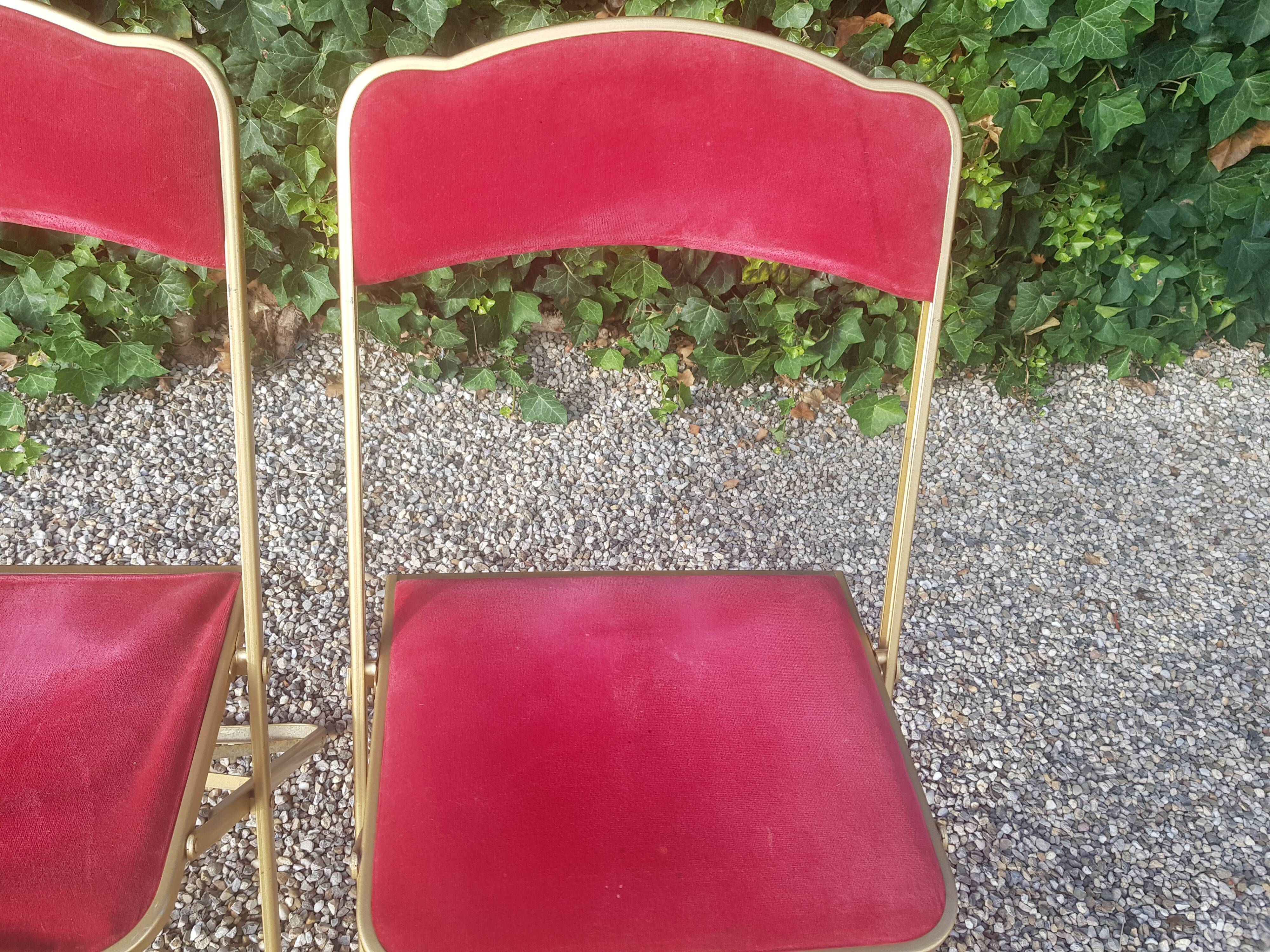 Pair of folding chairs