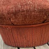Period terracotta armchairs