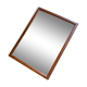 Dark wooden mirror ☐ 40 x 29.5 cm