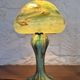 Mushroom lamp in blown glass — Jean-Michel Operto, circa 2000
