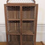 Wicker shelf