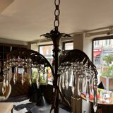 Lustre en bronze 1950