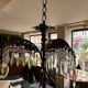 Lustre en bronze 1950