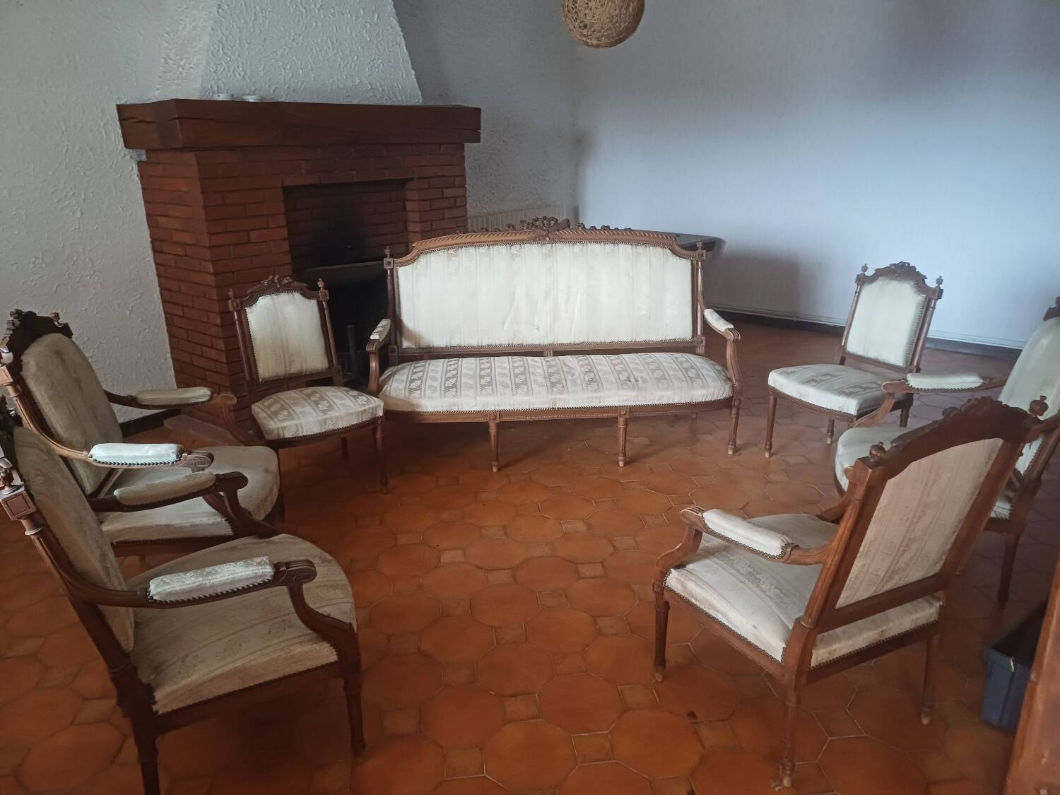 Louis XVI style living room