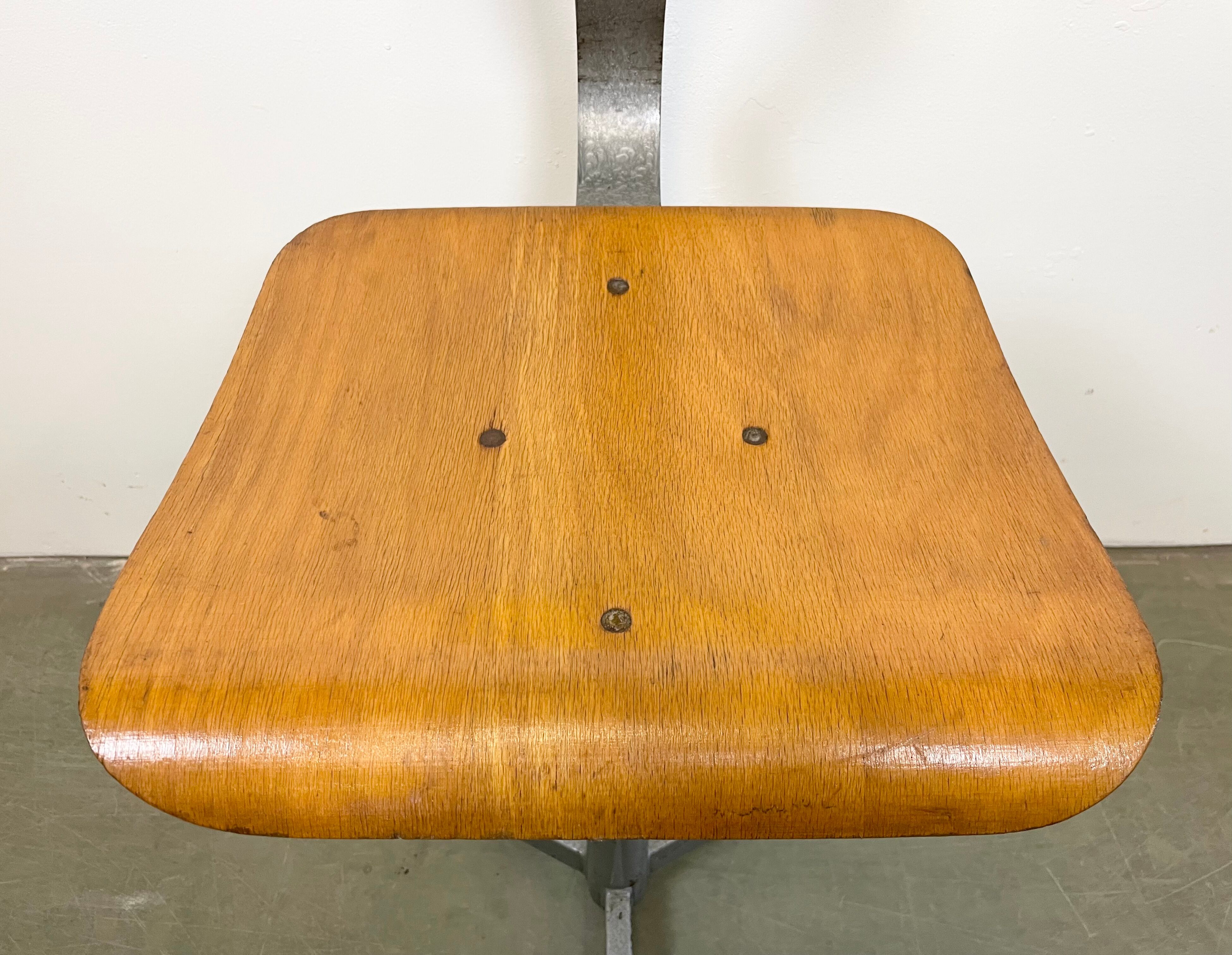Industrial Workshop Swivel Chair, 1960s