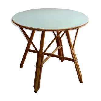 Table low rattan