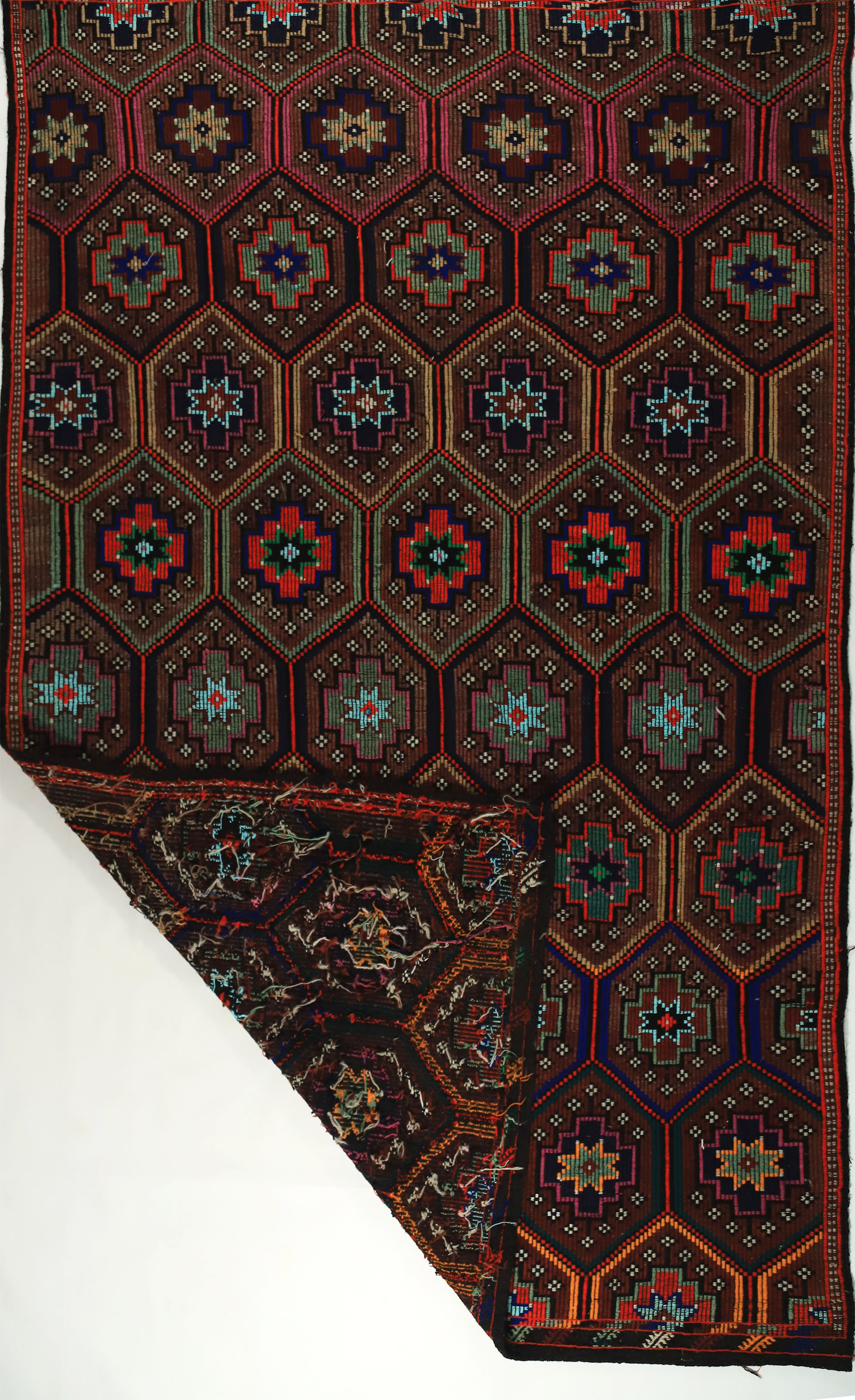 Anatolian handmade kilim rug 318 cm x 193 cm
