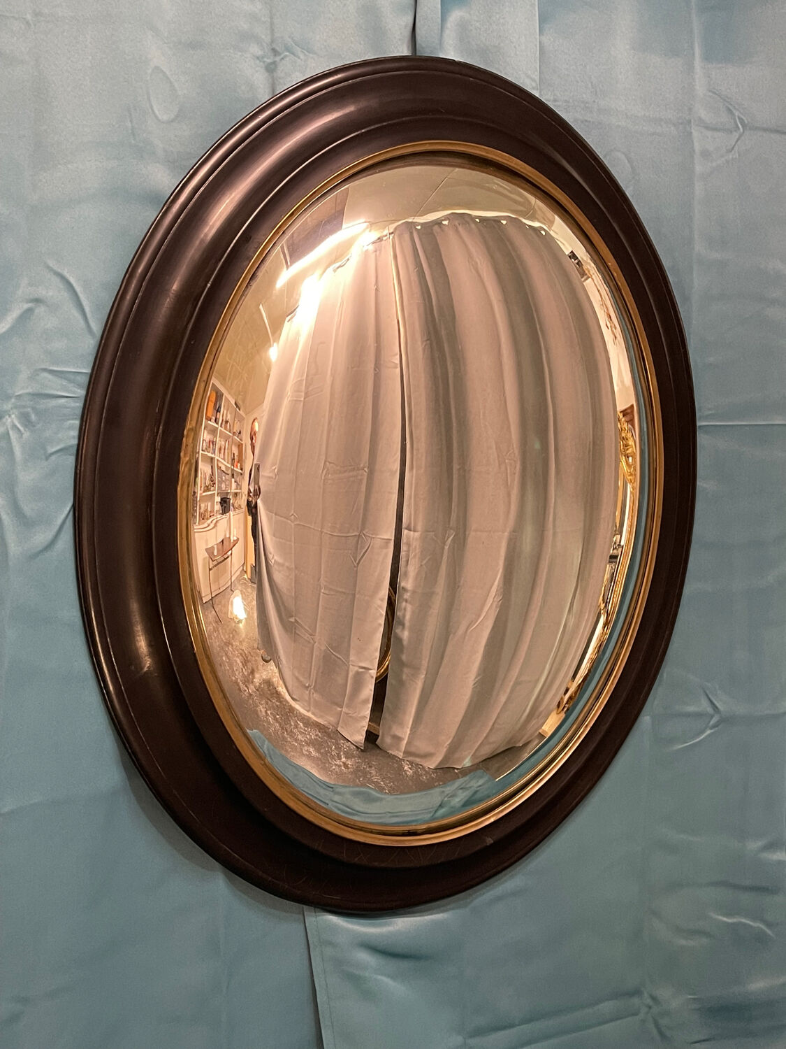 Mirror 90x75 witch of period Napoleon III 1870