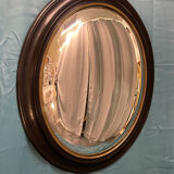 Miroir 90x75 sorcière d’époque Napoléon III 1870