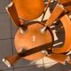 Paire de chaise modèle 33 par Bruno Rey