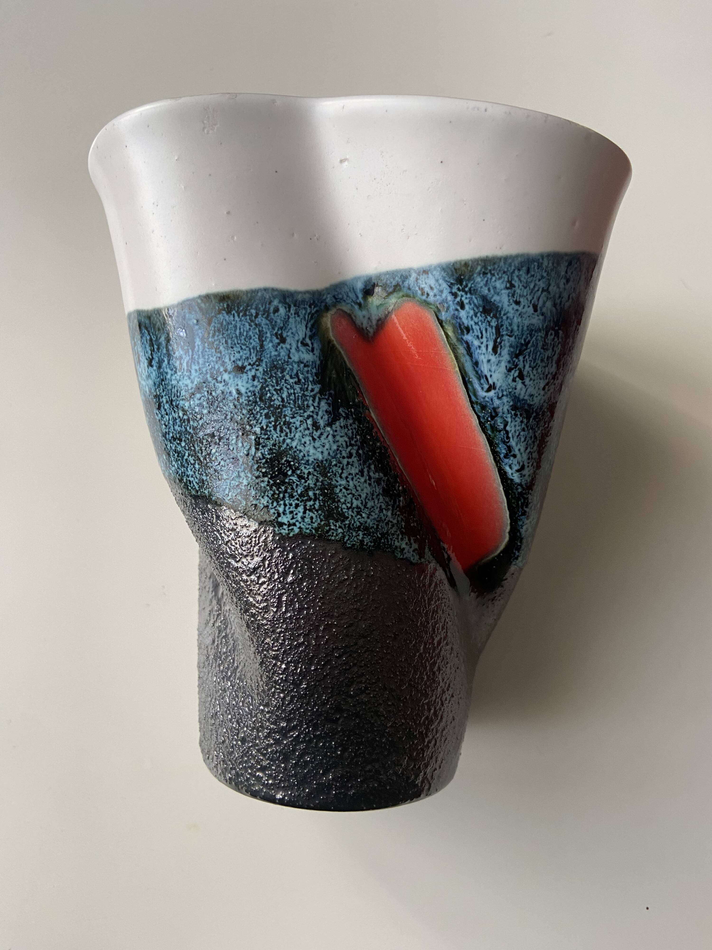 Fernand Elchinger trefoil vase