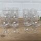 Set of 6 engraved balloon wine glasses