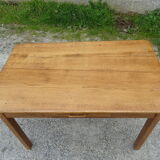 Solid oak farm table 121x73