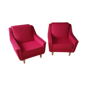 paire de fauteuil vintage
