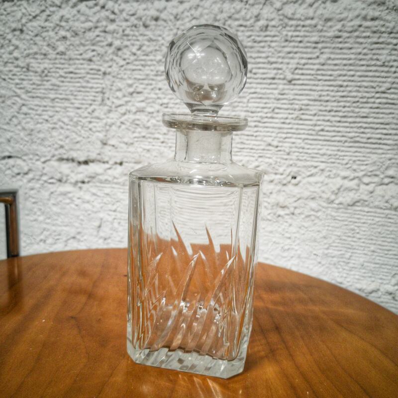 Crystal whisky decanter