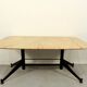 Midcentury Italian Steel And Marble Coffee Table.