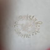 Art nouveau pantin's crystal vase