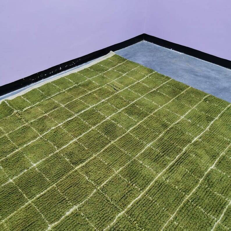 Elegant Moroccan Rug – Handmade Atlas Mountain Wool 300cm x 300cm
