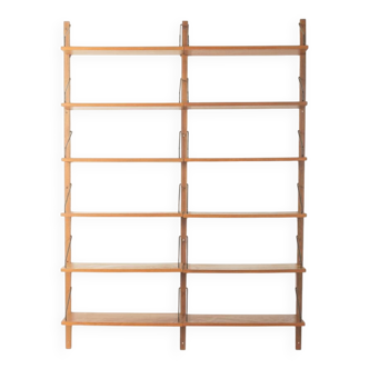 Classic wall shelf by Poul Cadovius for Cado, 1950s, teak veneer