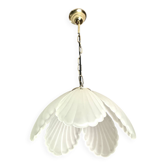 Italian shell pendant light 1990
