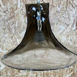 60s 70s lamp light hanging lamp Kalmar Franken KG Tulip glass 60s 70s