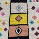 large new multi-colored Berber beni ourain rug 180x280 cm