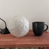 Art Deco globe pendant light