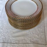Assiettes monogramme