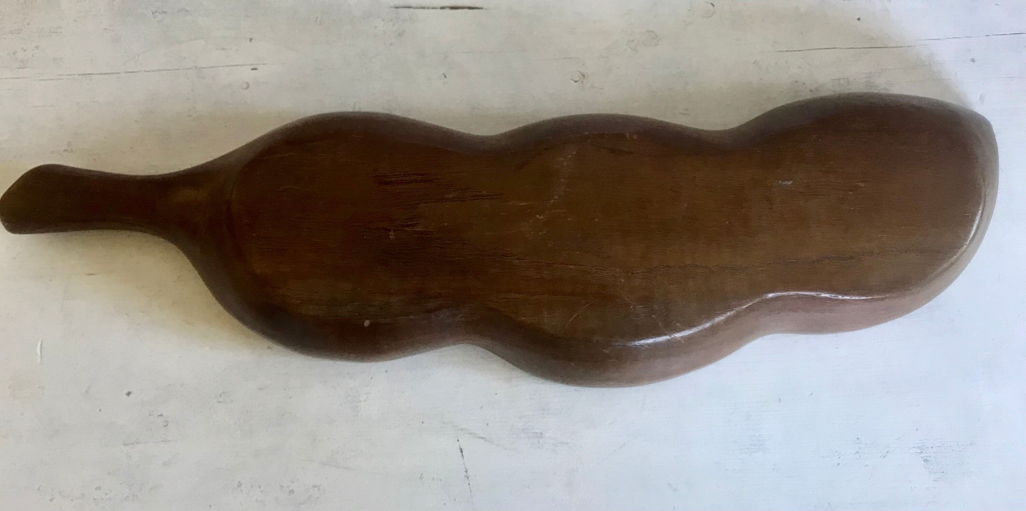 Vintage wooden pocket drain