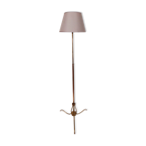 Floor lamp reading tripod gilded brass 1950/1960
