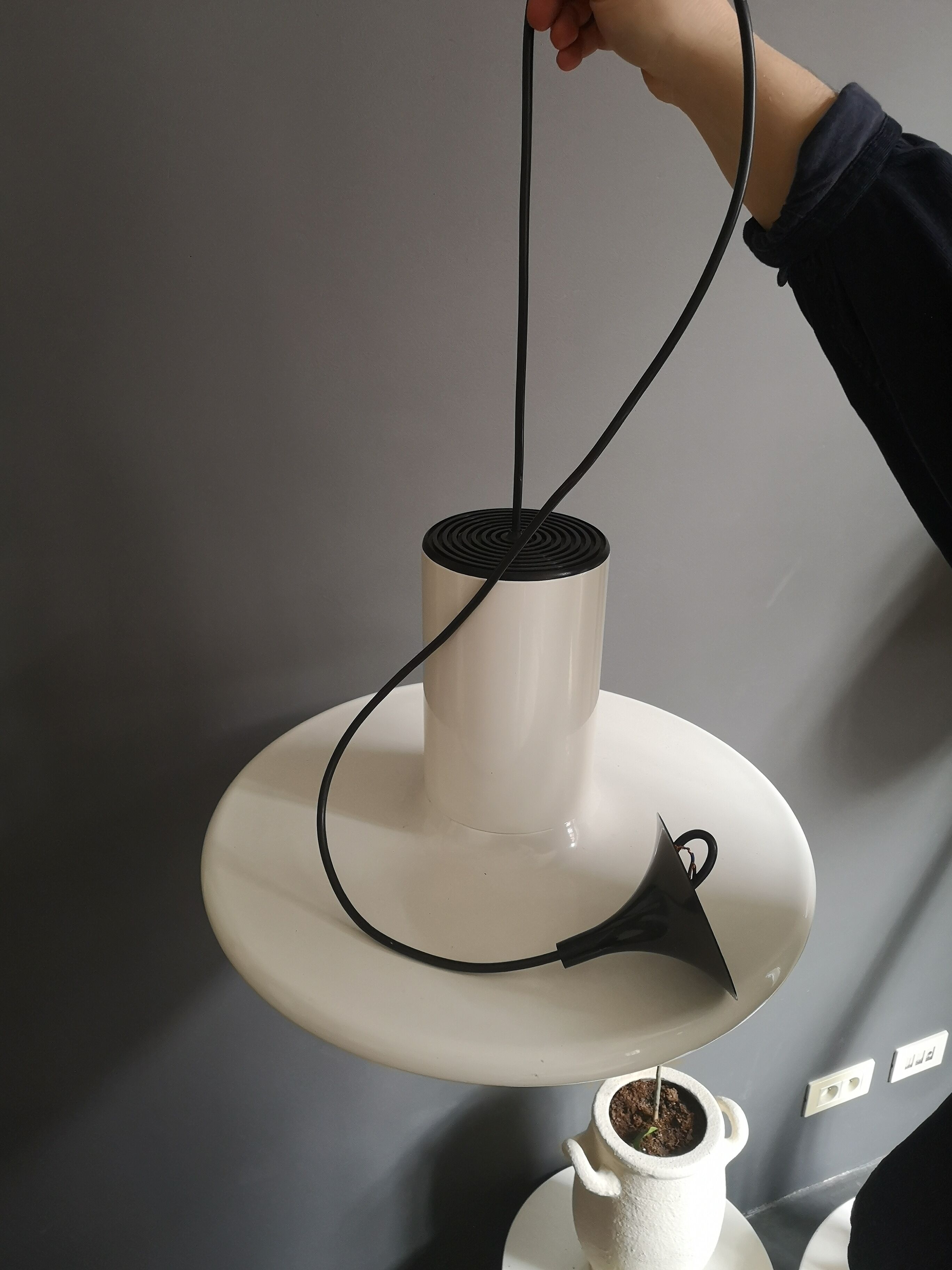 Hanging lamp space age Lita