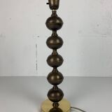 Midcentury Scandinavian brass cocoon mushroom lamp, Borens, Sweden 1960s