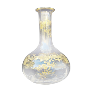 Vase flacon cristal saint