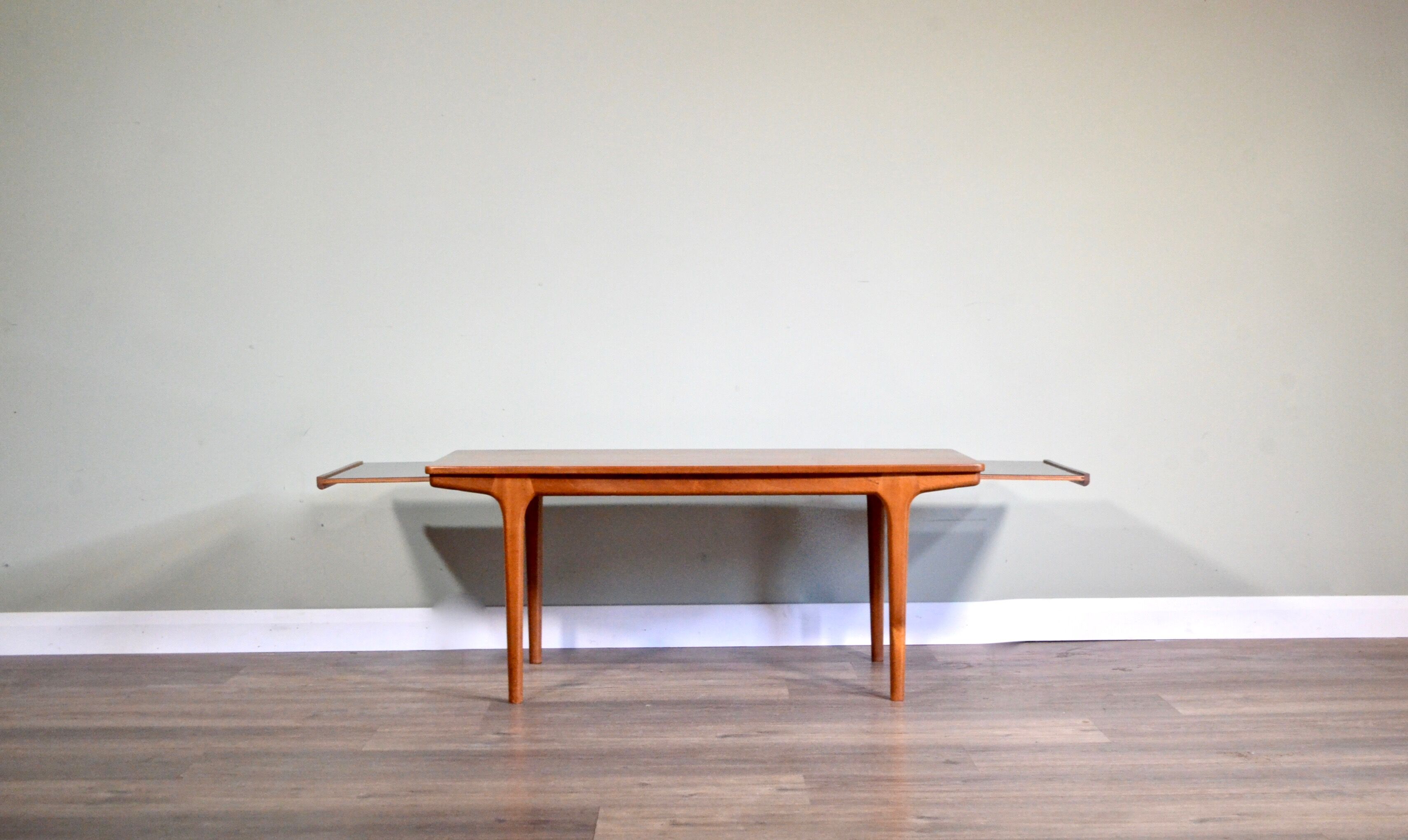 Midcentury teak extending coffee table by Mcintosh