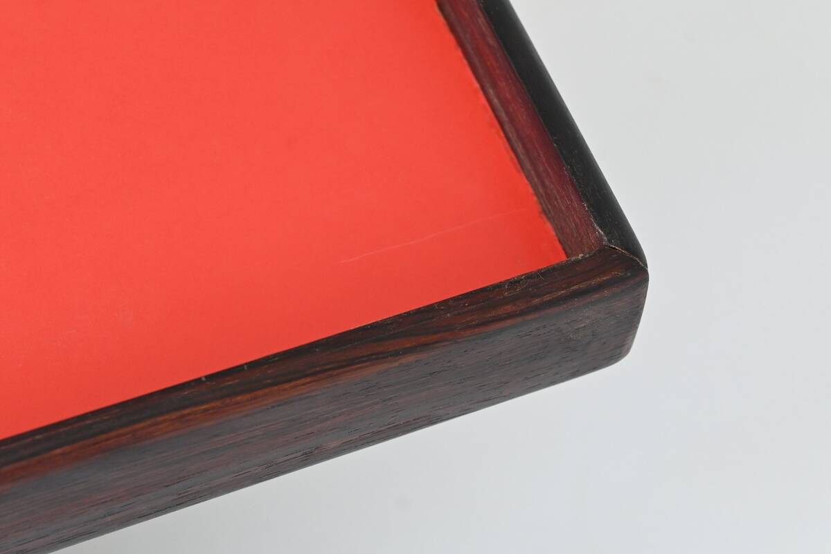 Poul Norreklit dry bar in rosewood Dyrlund Denmark 1960