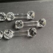 6 Baccarat knife holders