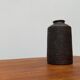 Brutalist vase from the mid-century German studio pottery by Gerhard Liebenthron, 1974.
