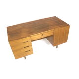 Vintage desk with drawers made in the 60s