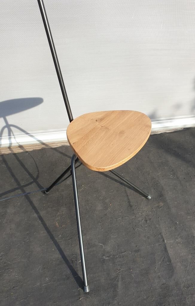 Tablet and white lampshade lamppost 1960