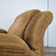 Pair of 1970s fabric armchairs