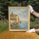 Italian Impressionist Oil Painting – Porto di Milano