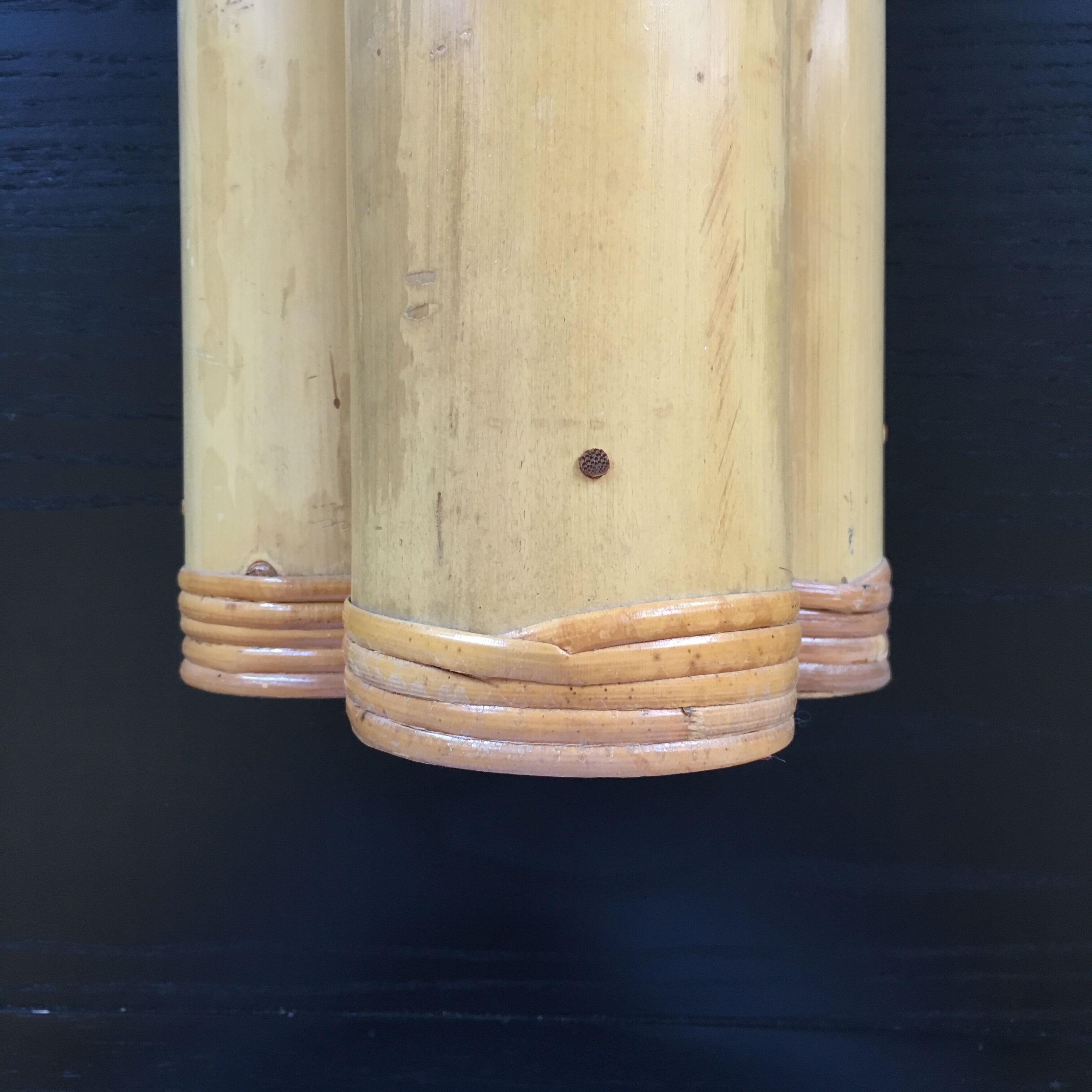 Bamboo vase 3 cylinders