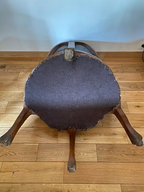 Late 19th century Louis XV-style office chair